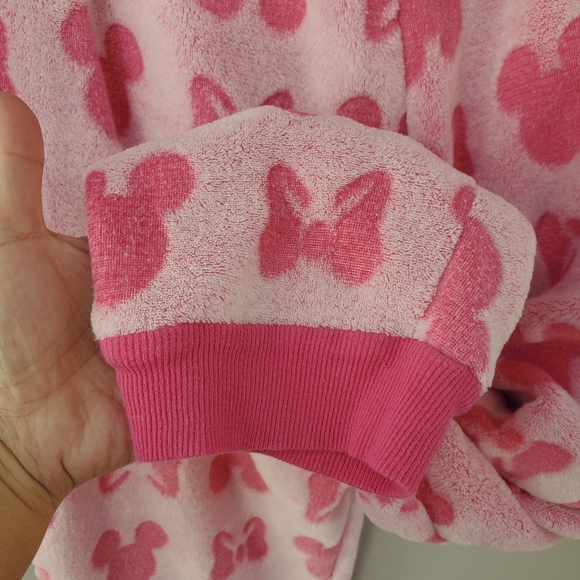 Disney Women's 2 piece fleece jogger pajama lounge set pink - Picture 11 of 11